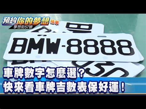 車牌號碼意思|中華民國交通部公路局